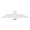 Ekena Millwork Eugene Architectural Grade PVC Gable Bracket, 48"W x 12"H x 2"D x 6"F, 6/12 Pitch GBP048X12X0206EUG00 - alternate 5